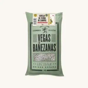 Vegas Bañezanas Pardina lentils (Lenteja Pardina), IGP Tierra de Campos, cloth bag 1kg