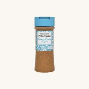 Hacendado Chicken and meat seasoning (sazonador pollo y carne), small jar 76g