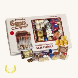 Gamito Surtido Especial Alhambra (assorted Spanish Delights), from Seville, extra large box 2.1kg