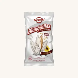 Facundo Pipas Blanquillas, toasted sunflower seeds, medium bag 140g